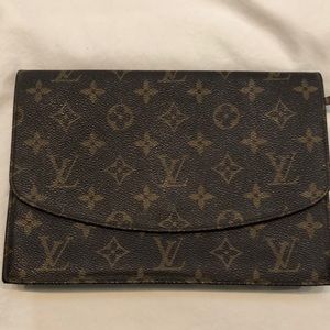 Louis Vuitton Vintage Rabat Monogram Canvas Clutch